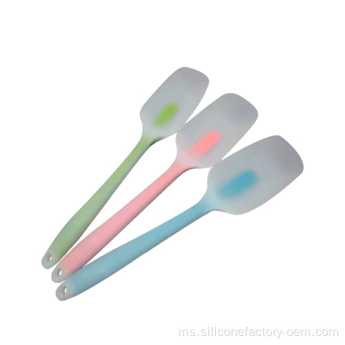 Pengikis silikon makanan silikon non-stick cream scraper